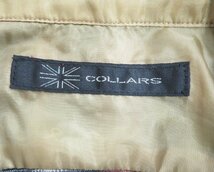 7T0342■COLLARS CLS-SH-0138 オンブレチェックオープンカラーシャツ カラーズ_画像3