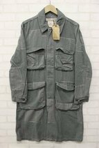 1J1581■新品 レミレリーフ パッチワークJQ M-65コート_画像1