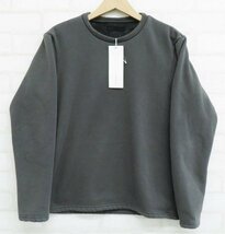 7T1049■junhashimoto 1102222022 BOMBER HEAT CREW L■S ジュンハシモト ボンバーヒートクルーネック シャツ_画像1