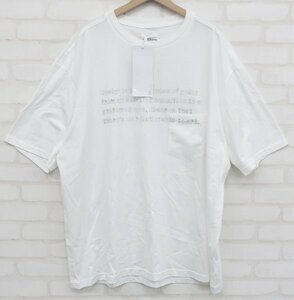 7T0651【クリックポスト対応】TAKAHIROMIYASHITA TheSoloist Design is… oversized s/s tee sc.0144SS21 ソロイスト Tシャツ