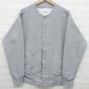 7T0451■Champion Reverse Weave SNAP SWEAT SHIRT USA製 C5-E002 チャンピオン リバースウィーブ スナップスウェット シャツ