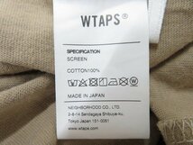 7T1011【クリックポスト対応】WTAPS WRANGLE SS TEE 211PCDT-ST04S ダブルタップス Tシャツ_画像4