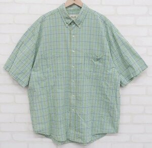 7T1236■エディーバウアー BDチェックシアサッカーシャツ Eddie Bauer