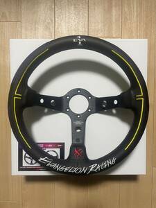 ERTEX × 俺だっ × EVANGELION RACING STEERING/ 01 TEST TYPE 限定 ステアリング