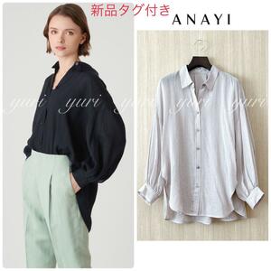 [632] new goods Anayi do Be puff sleeve blouse ANAYI