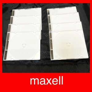 maxell CD-R ディスクケース 黒ケース スリム CDケース DVDケース マクセル 5mmケース 収納 CD 空ケース Blu-ray空ケースCD-ROM外側ケース