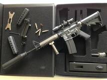 alloy army M4A1 ミニチュア 1/2スケール モデルガンカスタムパーツ　スコープ　サイレンサー他_画像9