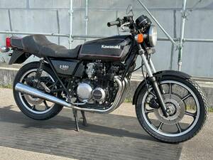 super finest quality Z500FX E2 color!! engine best condition!! condition highest!! KAWASAKI Kawasaki engine actual work animation equipped old car out of print car Z400FX Z400J Z550FX Z750FX
