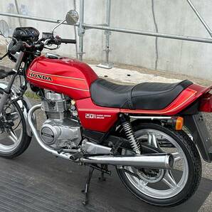 超極上CB250N バブ!! エンジン絶好調!! 登録簡単!! ホンダ HONDA エンジン実働 動画あり 旧車絶版車 CB400N CB250T CB400T スーパーホークの画像6