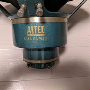 Altec 605A 赤エッジ スピーカーユニット＋クロスオーバー ペア 動作確認済みの画像8