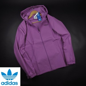 新品★アディダス オリジナルス/adidas/バックトレフォイルロゴ ウィンドブレーカー027/146ライラ/【L】/古希