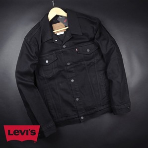 新品★Levi’s/リーバイス/ ブラックトラッカージャケット7233/403黒/【XL】【JP size XXL】の画像1