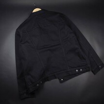 新品★Levi’s/リーバイス/ ブラックトラッカージャケット7233/403黒/【M】【JP size L】_画像9