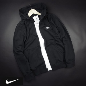  новый товар *NIKE/ Nike / French Terry полный Zip Parker 649/010 чёрный /[L]