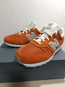 ☆新品☆ new balance（ニューバランス）メンズスニーカー ML373 オレンジ 27ｃｍ 【送料無料】