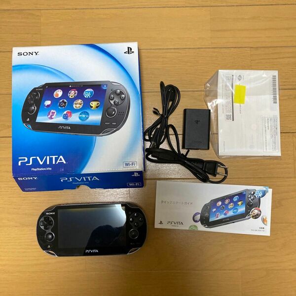 PlayStation Vita （プレイステーション ヴィータ） Wi-Fiモデル クリスタル・ブラック