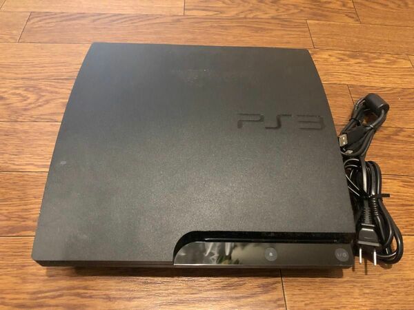 ★動作品 PlayStation3 本体のみ CECH-3000B 320GB プレステ3 SONYプレイステーション3 配線付★