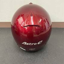 ARAI アライ☆ASTRO☆フルフェイス ヘルメット 57.58cm Lサイズ レッド バイク_画像3