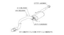 柿本改 GTbox 06&S マフラー N443107 ミツビシ eKスペースカスタム_画像2