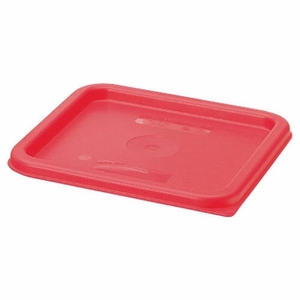 CAMBRO(キャンブロ) 角型フードコンテナー蓋 レッド SFC6(AHC04006)