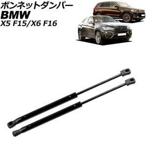 ボンネットダンパー BMW X6 F16 2014年～2019年 ブラック ステンレス製 入数：1セット(2個) AP-4T2009