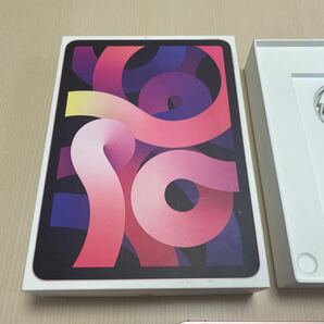 iPad Air 4世代Wi-Fiモデル ピンク 256GB A2316 箱 充電器付 中古品/ジャック品扱の画像4