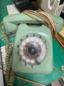 緑電話/黒電話 601-A2 レトロ電話 中古品 動作品 格安出品