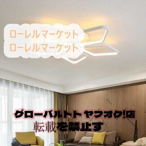 新入荷☆シャンデリア リビングルームリモコン 照明器具 天井照明 アクリル ホーム Led 菱形 屋内ランプ 【無段階調光】