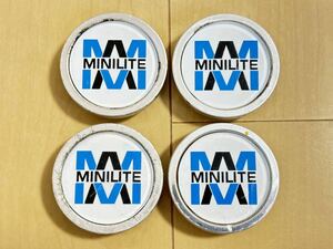 ダイハツ純正 オプション MINILITE MINI LITE ミニライト ミラジーノ センターキャップ 4個 中古 MADE IN JAPAN