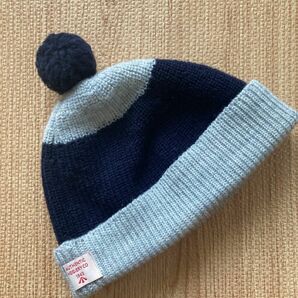 STRIPED POM POM BEANIE Nigel Cabourn 