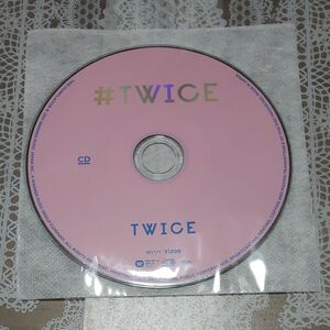 #TWICE　TWICE　 CD　 ディスクのみ