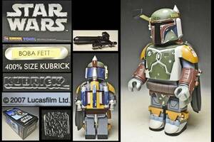 [boba*feto] 400% Kubrick 2007 Pieces limited edition KUBRICK MEDICOM TOY Star uo-z George * Lucas 