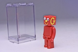 【GUMBY キューブリック】★BLOCKHEAD(G)★純正ディスプレイケース付★series1★ガンビーシリーズ★MEDICOM TOY★KUBRICK★メディコムトイ