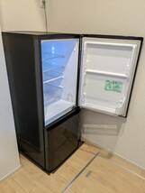 2020年製 三菱ノンフロン冷凍冷蔵庫 MR-P15E-B1(サファイアブラック) 146L 右開き_画像1
