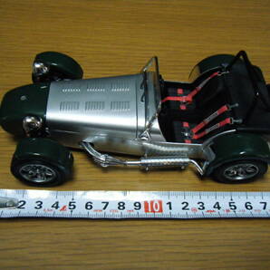 ♪京商 1/18 CATERHAM SUPER SEVEN CYCLE FENDER (Green) ケータハム スーパーセブン グリーン！箱なしの画像9