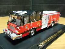 ♪1/64 Hoffman Estates, IL Pierce QUANTUM PUMPER ENGINE 24 LIMITED EDITION 747/756！限定品！　消防車_画像1