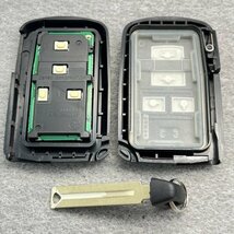 初期化済 トヨタ スマートキー ノア ヴォクシー エスクァイア シエンタ 281451-2150 001-A0073314FAC-01《別料金キーカット可》X_画像3