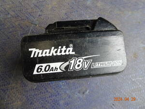 No2. Makita lithium ion battery 18v6.0Ah*