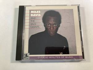 【1】9654◆Miles Davis And The Jazz Giants◆マイルス・デイヴィス・アンド・ザ・モダン・ジャズ・ジャイアンツ◆輸入盤◆