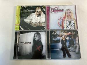 W8547 アヴリル・ラヴィーン 4枚セット｜Avril Lavigne Let Go Under My Skin The Best Damn Thing Goodbye Lullaby