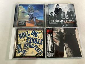 W8582 ローリング・ストーンズ 4枚セット｜The Rolling Stones Sticky Fingers Bridges to Babylon Stripped Another Side Of Steel Wheels