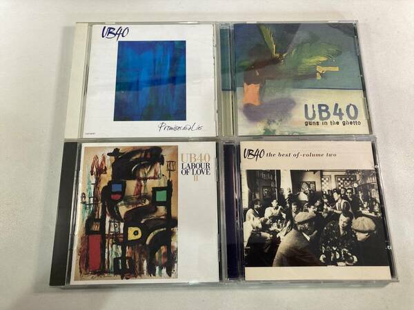 W8583 UB40 4枚セット｜Labour of Love II Promises and Lies Guns in the Ghetto The Best of UB40 Volume Two