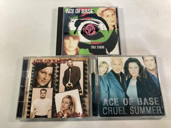 W8599 エイス・オブ・ベイス 3枚セット｜Ace Of Base The Sign The Bridge Cruel Summer