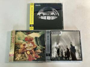 W8601 オアシス 国内盤 帯付き 3枚セット｜Oasis Heathen Chemistry Don't Believe the Truth Dig Out Your Soul