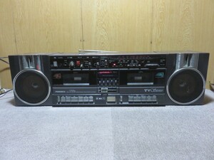 HITACHI radio-cassette PERDISCO TRK-W3S Junk 