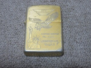 ZIPPO ジッポライター LIMITED EDITION No.0371 AMERICAN EAGLE7 BRADFORD PA. Ｇ Ｘ