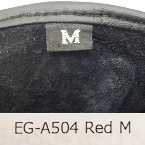 《未使用》elf エルフ EG-A504 High Comp Glove ハイコンプグローブ サイズM バイク グローブ レッド《生活・80サイズ・福山店》O049の画像4