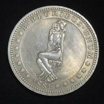 硬貨 古銭 アメリカ ホーボーニッケルコイン 1881年 ビューティー イーグル リバティ 記念コイン_画像1