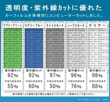 ライトスモーク　５０％ 運転席、助手席　キューブ　Z12　カット済みフィルム_画像2