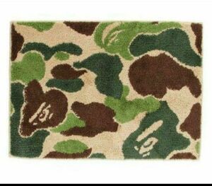 A BATHING APE ABC CAMO RUG MAT